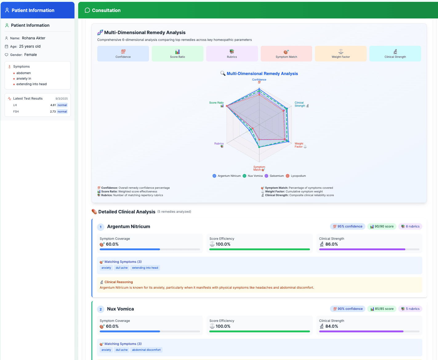 Similia - AI Homeopathic Assistant